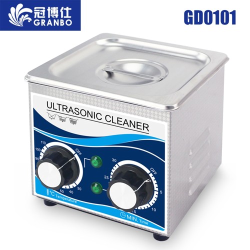 冠博仕GD0101機械帶加熱超聲波清洗機1.3L容量60W功率