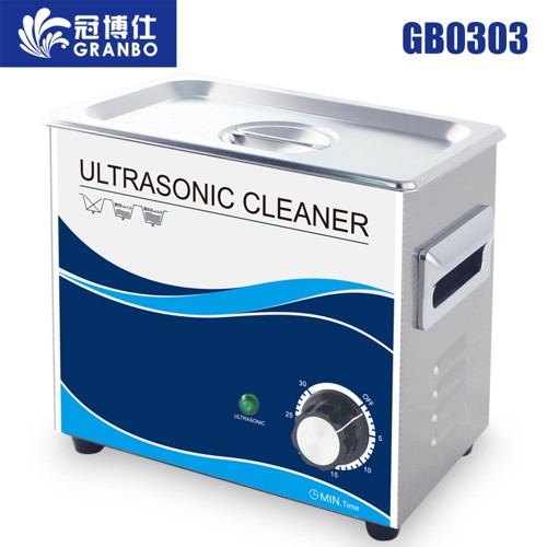 冠博仕GB0303機械不加熱超聲波清洗機3.2L容量180W功率