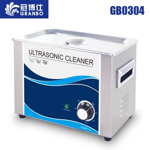 冠博仕GB0304機械不加熱超聲波清洗機4.5L容量180W功率