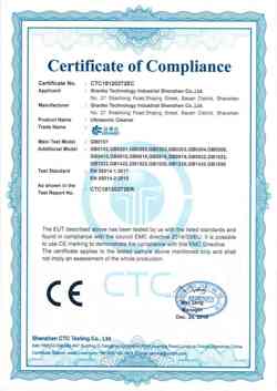 Export CE Certification - Granbo Technology Industrial Shenzhen Co., Ltd.