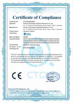 Export CE Certification - Granbo Technology Industrial Shenzhen Co., Ltd.