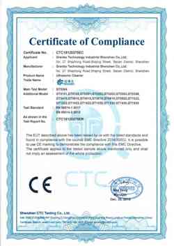 Export CE Certification - Granbo Technology Industrial Shenzhen Co., Ltd.