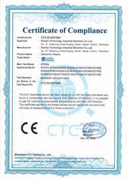 Export CE Certification - Granbo Technology Industrial Shenzhen Co., Ltd.