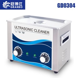 冠博仕GD0304機械帶加熱超聲波清洗機4.5L容量180W功率