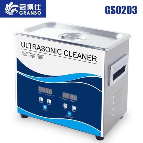 冠博仕GS0203數(shù)顯按鍵超聲波清洗機(jī)3.2L容量120W功率